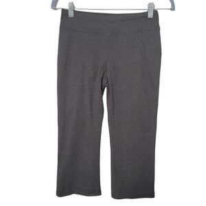 Gap Gapfit Charcoal Gray Cropped Athletic Leggings